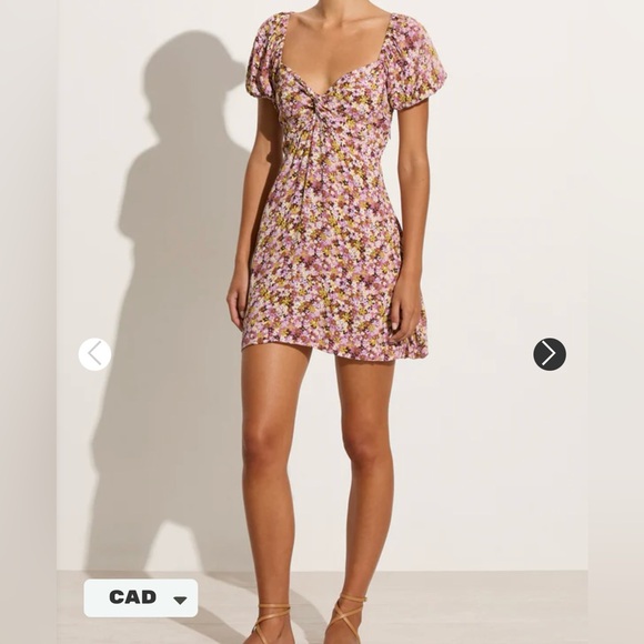 NWT Faithfull The Brand Elissa Mini Dress - Picture 4 of 9